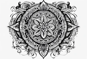 A message where written 4M 4U tattoo idea