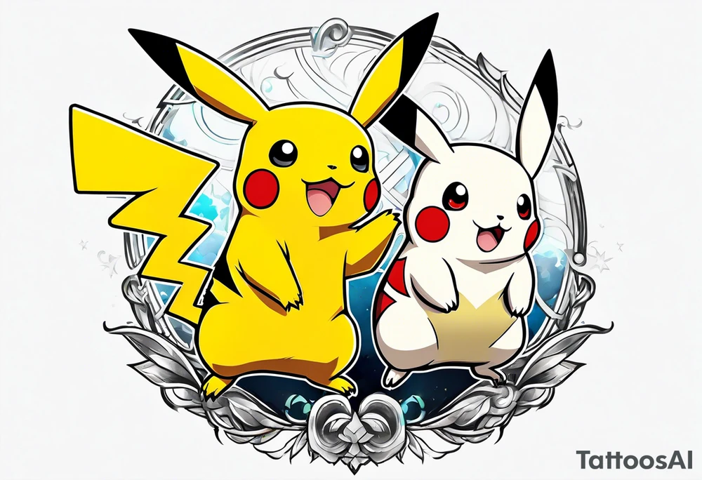 Pikachu tattoo idea