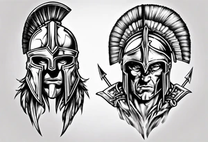 Spartan Warrior tattoo idea