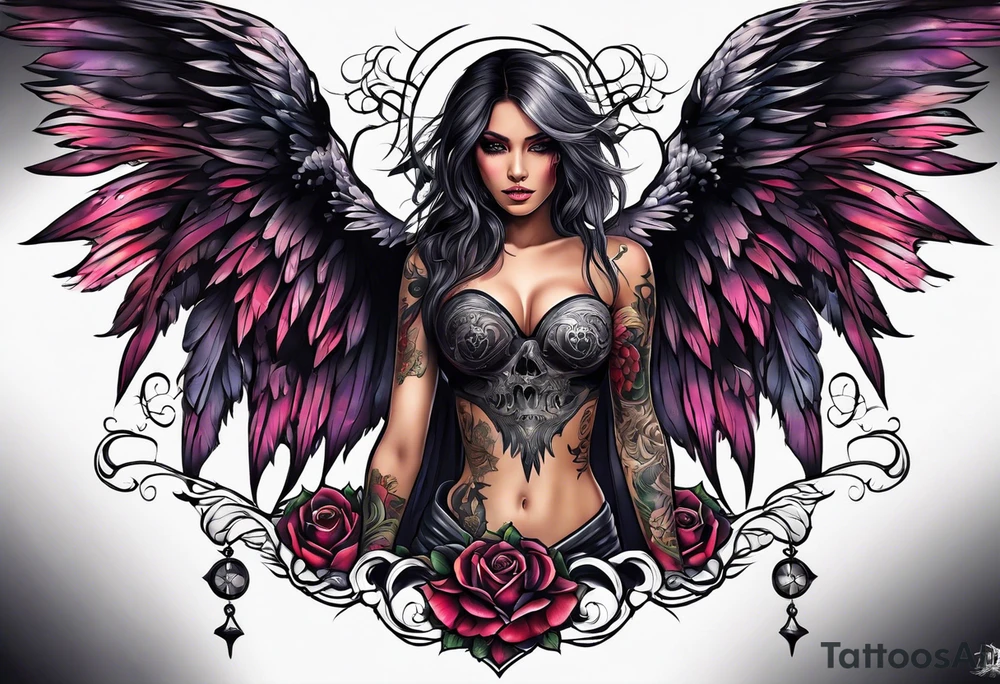 death angel tattoo idea