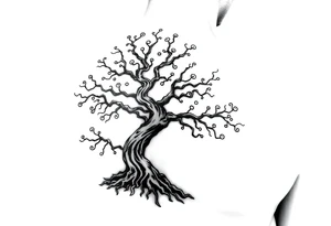 Irish shoulder tattoo, that is non-religious and has a Celtic tree tattoo idea