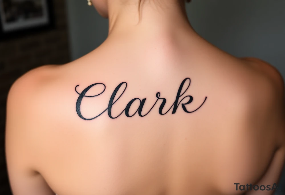 Clark tattoo idea