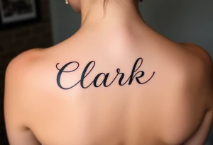 Clark tattoo idea