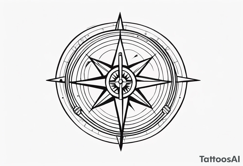 compas tattoo idea