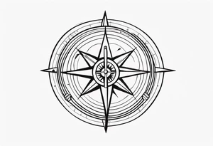 compas tattoo idea