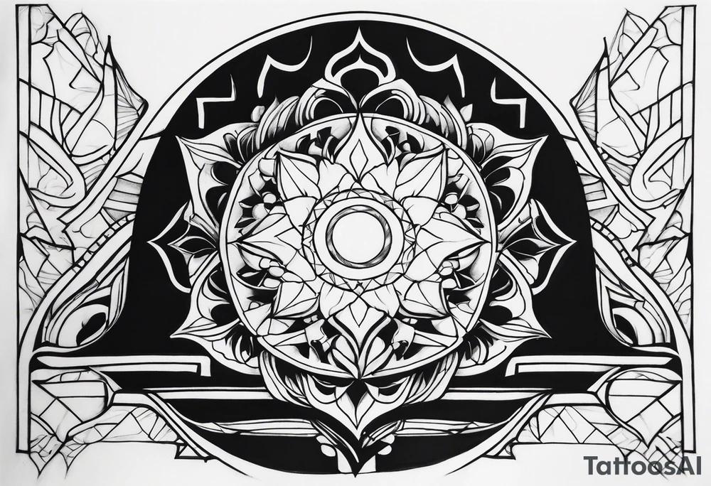 Radiant Reflections tattoo idea