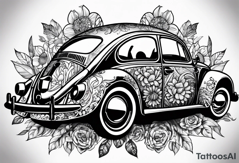 beetle
love
lady bug tattoo idea