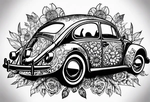 beetle
love
lady bug tattoo idea