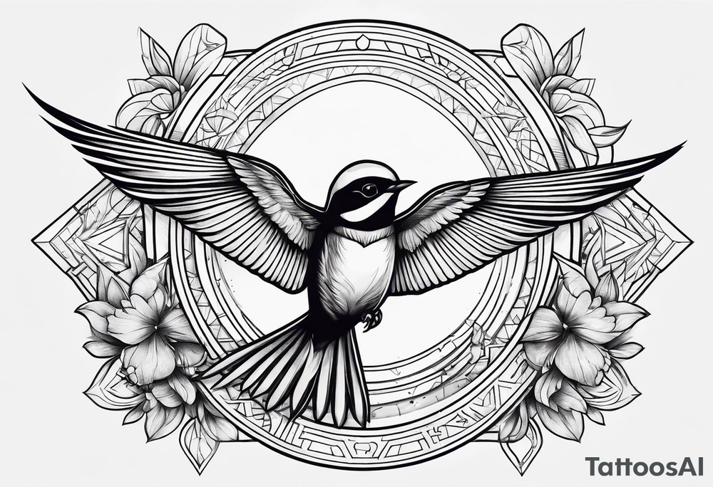 Swallow tattoo idea