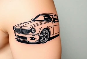 Make me something car related tattoo idea