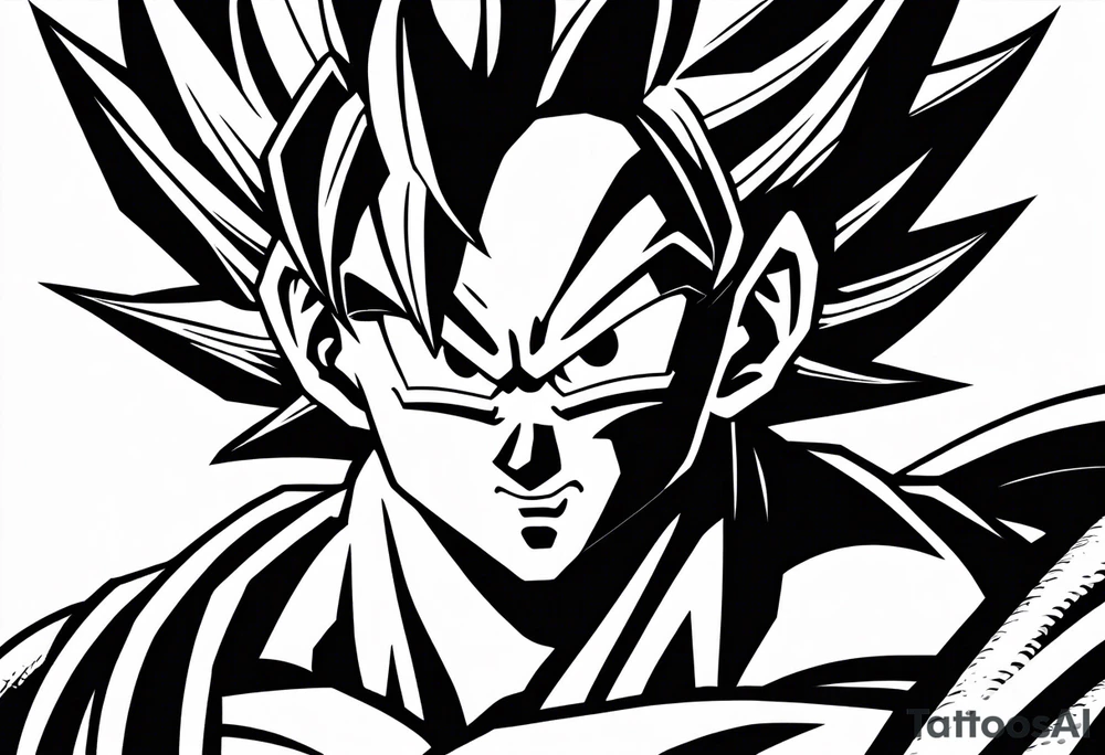 dragon ball z tattoo idea
