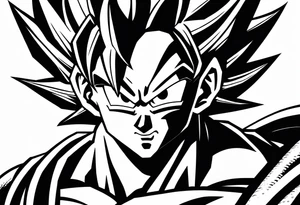 dragon ball z tattoo idea