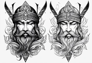 sword consistency tattoo idea