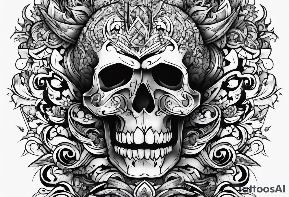 graffiti word tattoo idea