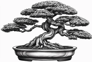 bonsai tree tattoo idea