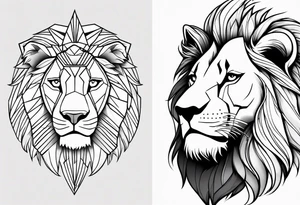 Lion king tattoo idea