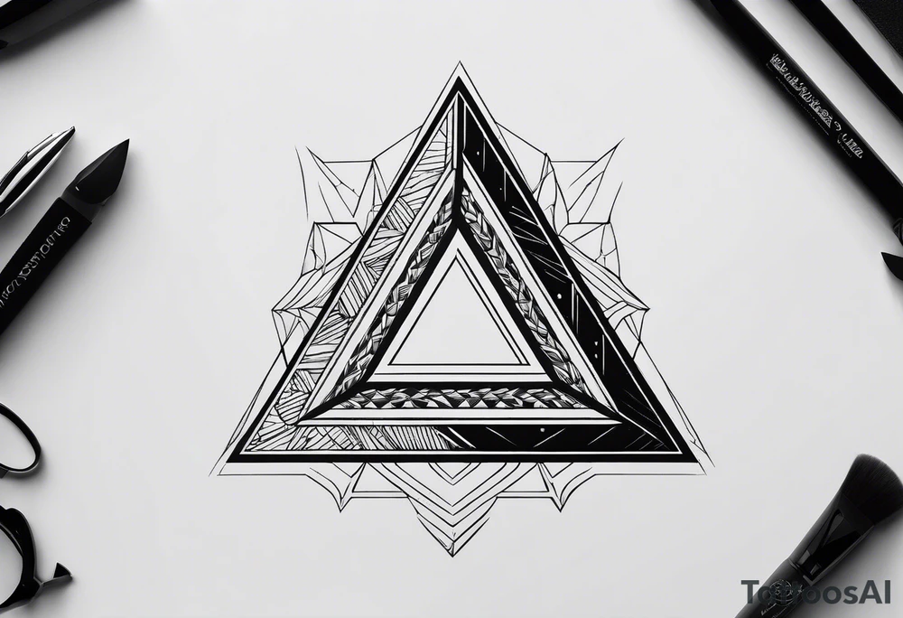 Penrose triangle tattoo idea