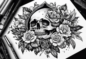 momento mori tattoo idea