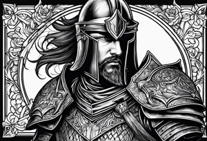 knight tattoo idea