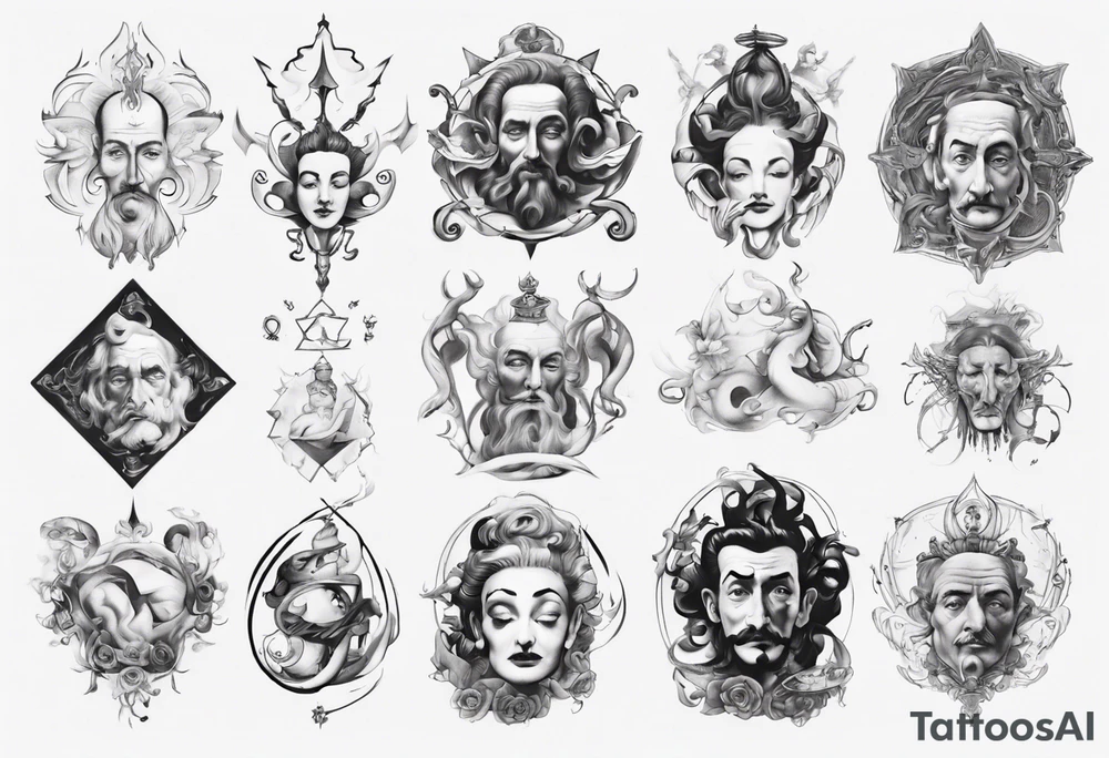 Sexuality god tattoo idea