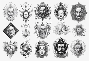 Sexuality god tattoo idea