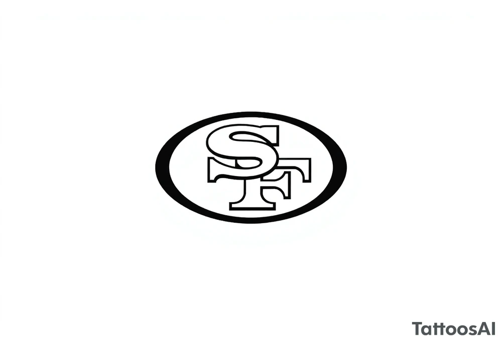 49ers logo tattoo idea