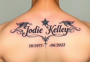tattoo for my mother who passed away Jodie Kelley 4/18/1976-12/06/2022 tattoo idea