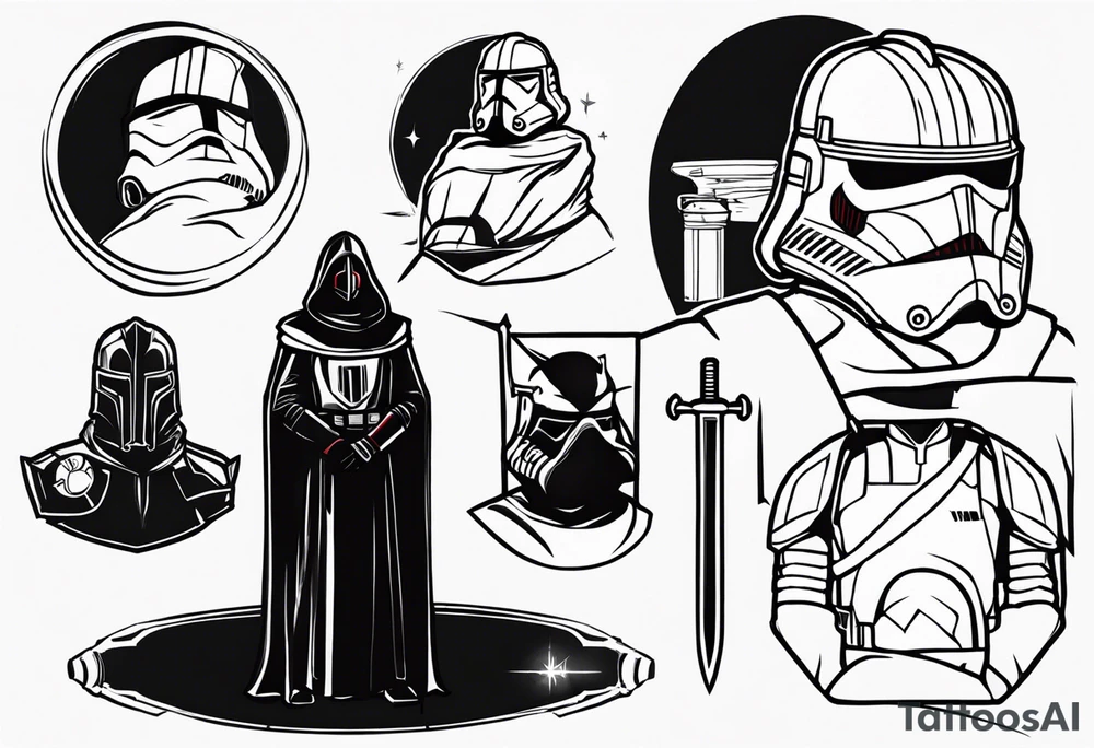 From the video game Star Wars: Knights of the Old Republic 2, “apathy is death” tattoo idea