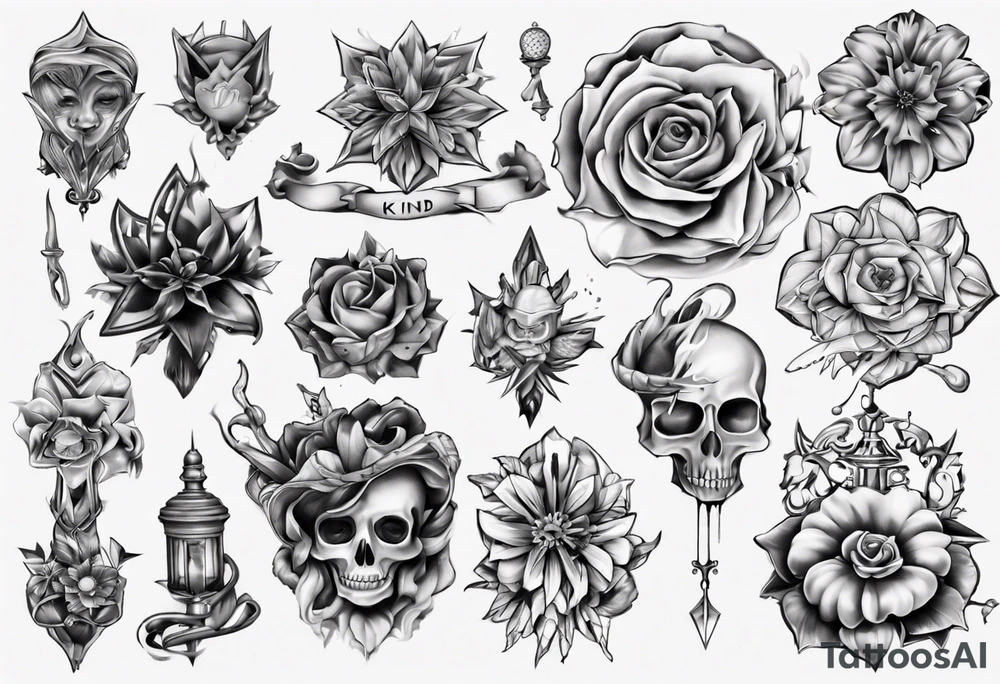 Be Kind……of a Bitch tattoo idea