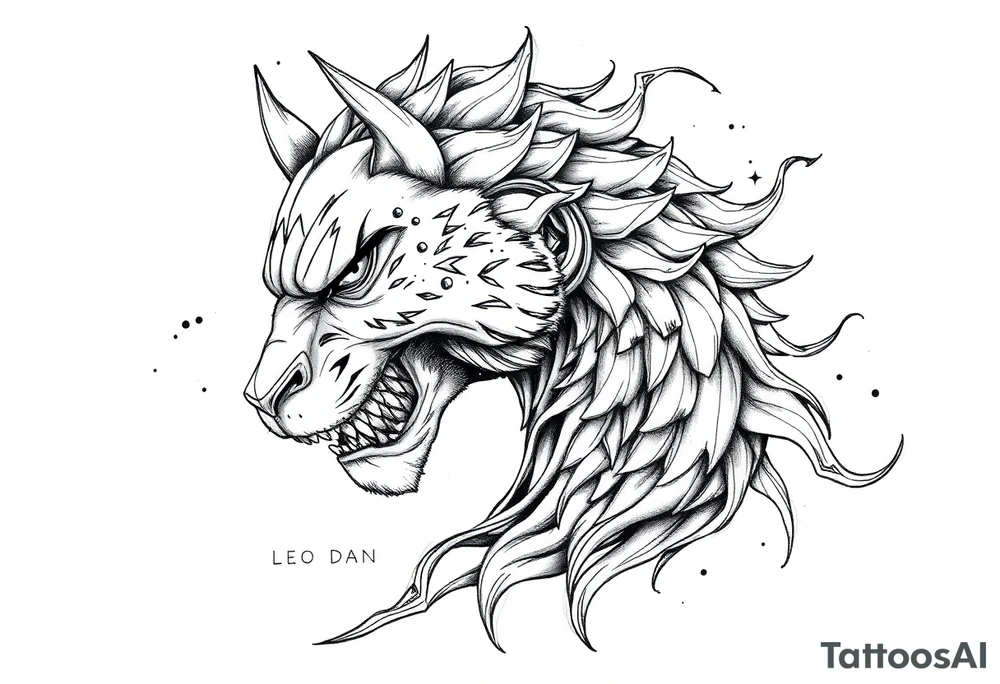 LEO DAN tattoo idea