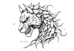 LEO DAN tattoo idea
