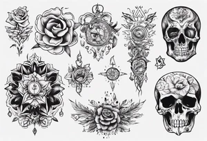 Surprise me with a tattoo, suitable for the back of the forearm tattoo idea