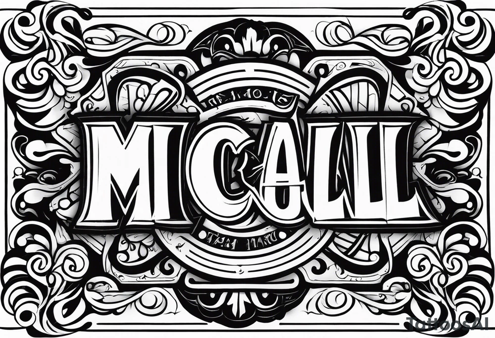 Mccall tattoo idea