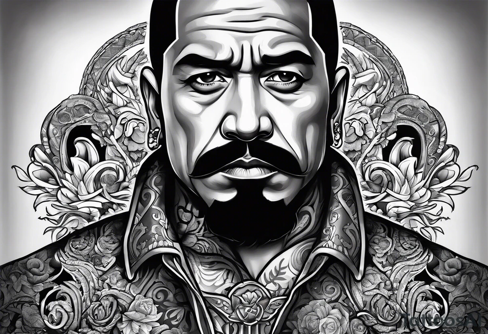 Drug lord tattoo idea