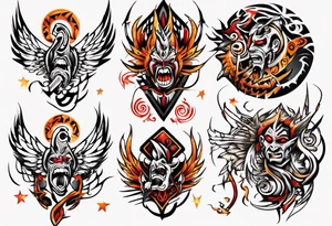 Singing tattoo idea