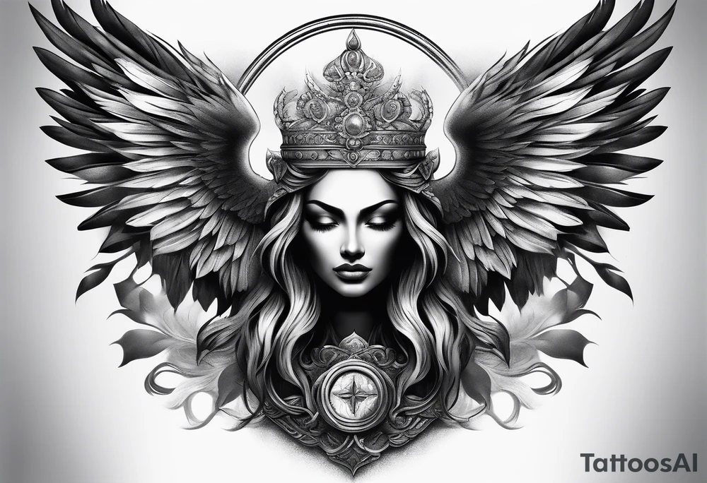 a symbol of firmness of spirit, strength and stability tattoo idea