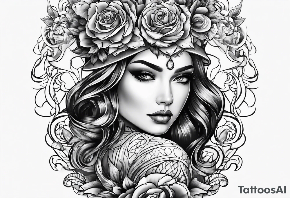sleeve filler tattoo idea