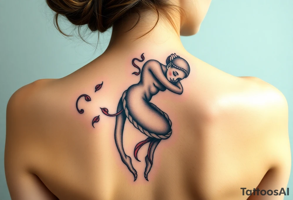 Contortionist tattoo idea