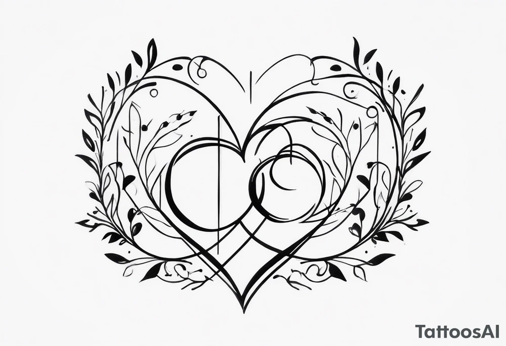 tattoo that represents the love of a man and a woman for eternity tattoo idea