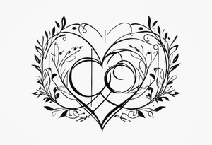 tattoo that represents the love of a man and a woman for eternity tattoo idea