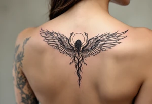 Fallen Angel tattoo tattoo idea