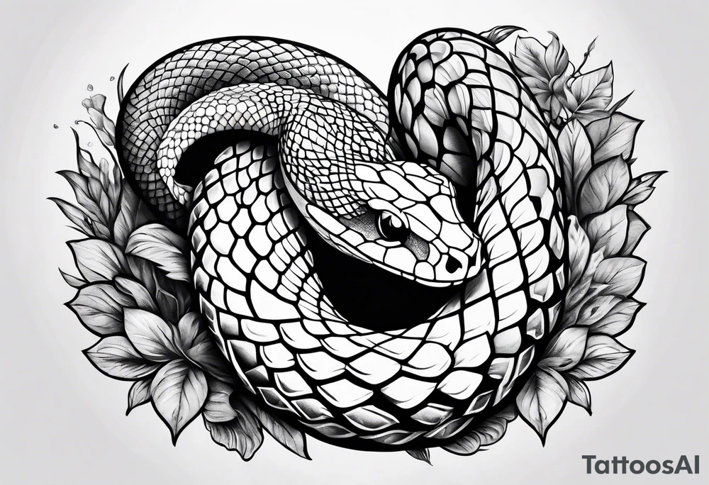 Snake tattoo idea