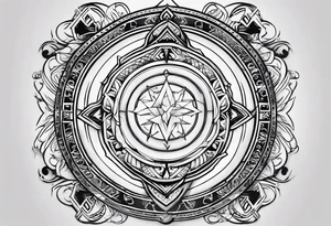 Aegisjalmur symbol tattoo idea