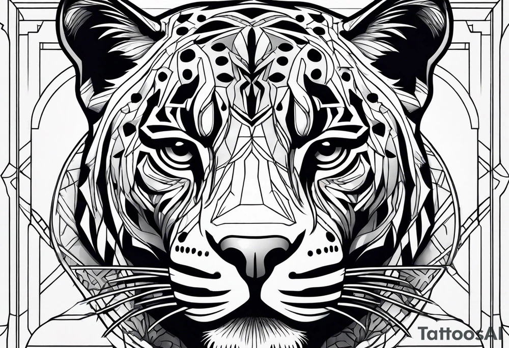 Jaguar tattoo idea