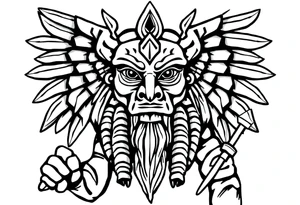 Enlil anunnaki god tattoo idea