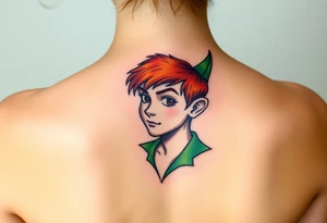 Peter Pan tattoo idea