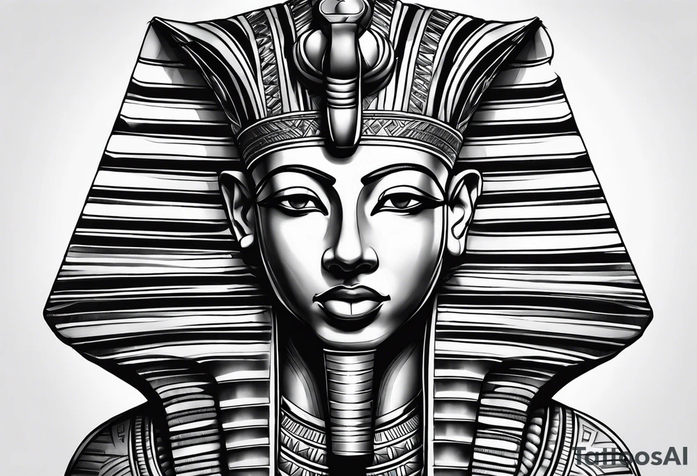 Pharaoh tattoo idea