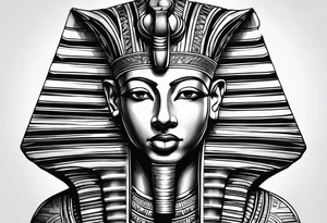 Pharaoh tattoo idea