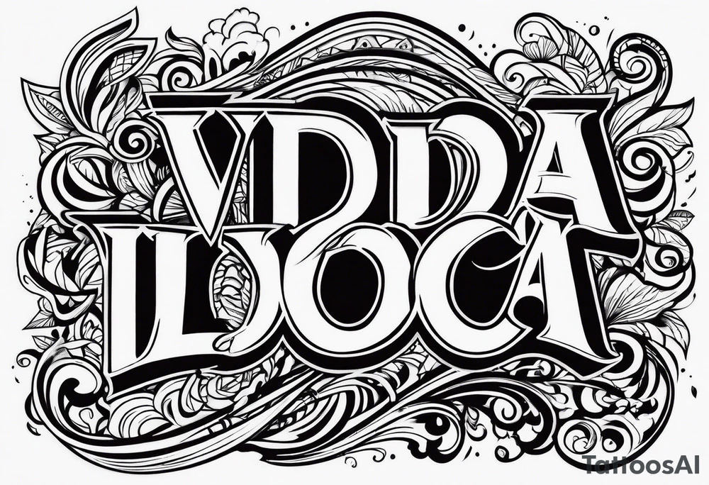 vida loca tattoo idea