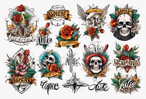 sapere aude tattoo idea